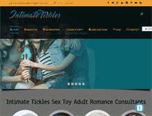 Tablet Screenshot of intimatetickles.com